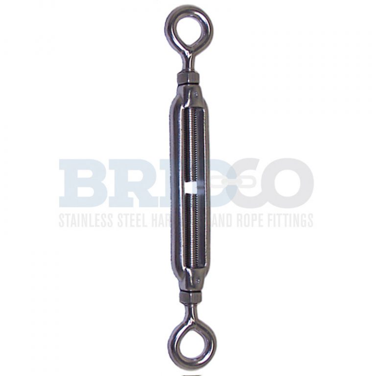 Stainless Steel Eye And Eye Turnbuckles In 8 Sizes Bridco